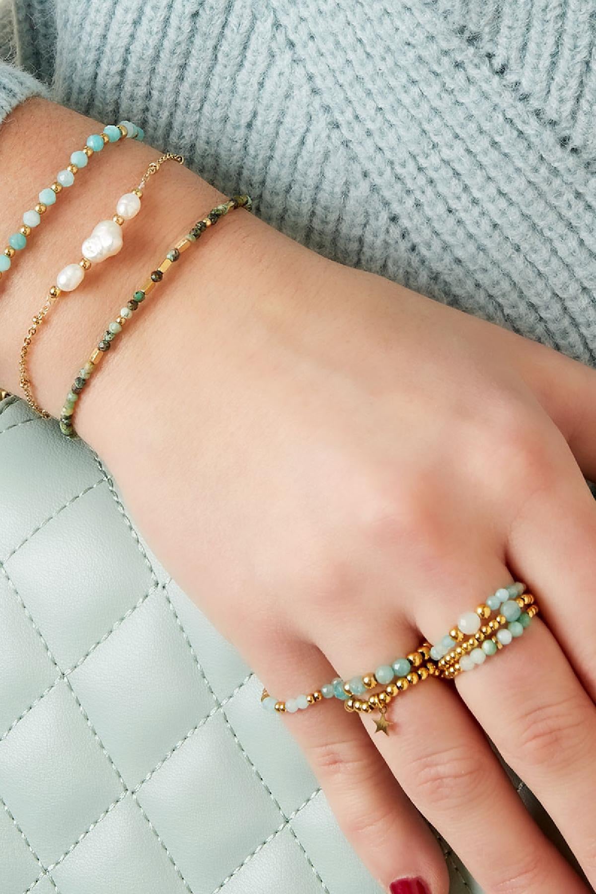 Armband ‘Glimmer Pearl’