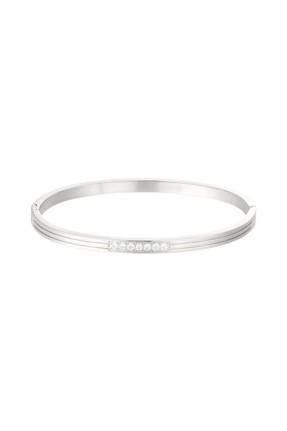 Armband ‘Keep it Simple’ zilver