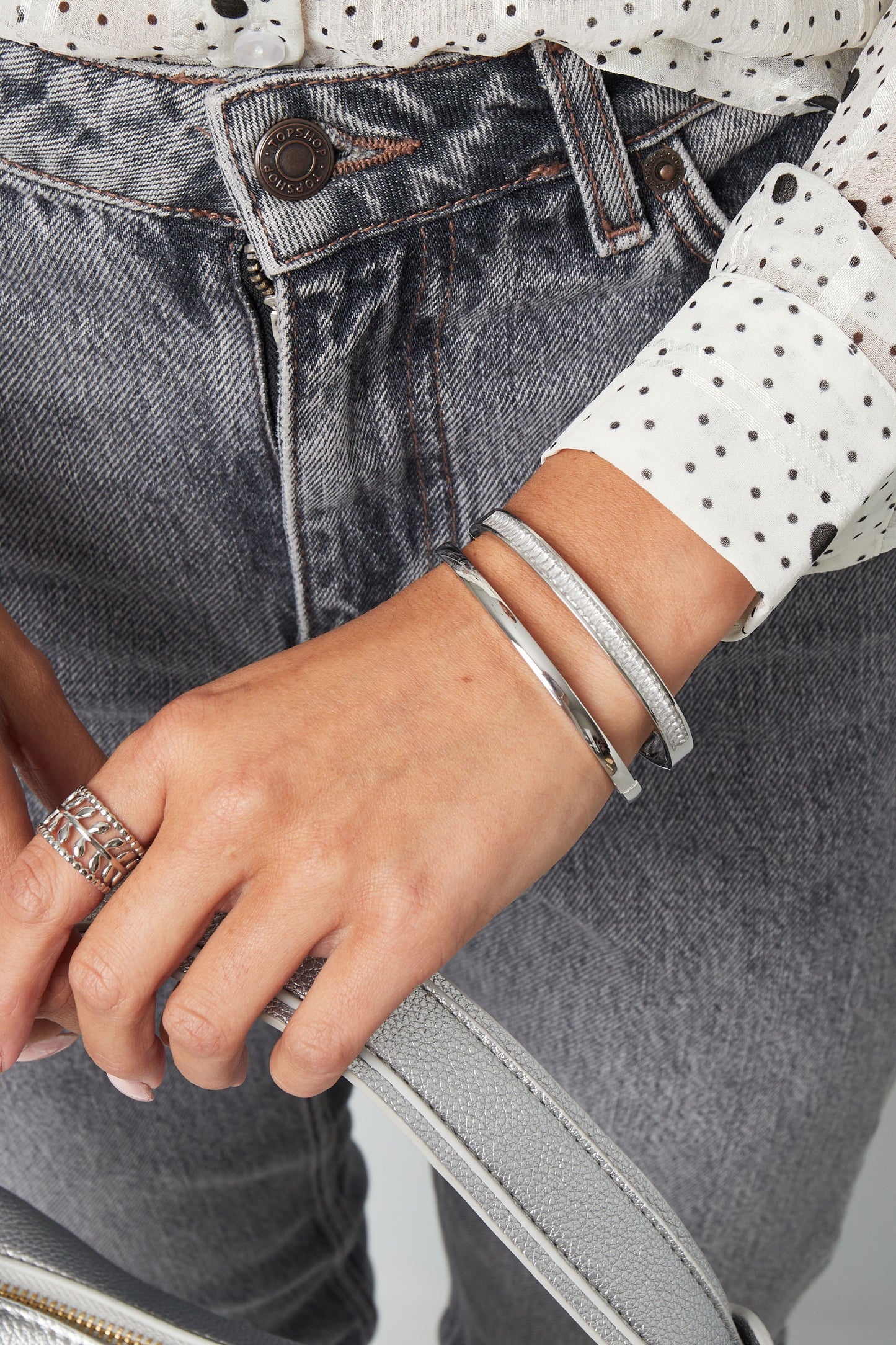 Armband 'Less is More' zilver